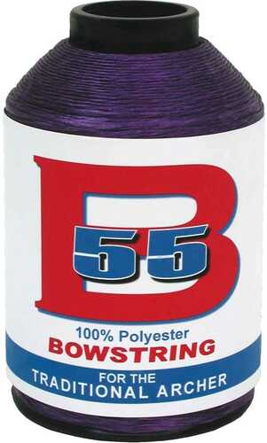 BCY B55 Bowstring Material Purple 1/4 lb. Model: