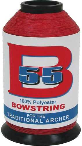 BCY B55 Bowstring Material Red 1/4 lb. Model: