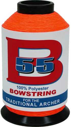 BCY B55 Bowstring Material Fluorescent Orange 1/4 lb. Model:
