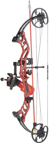 Cajun Sucker Punch Pro RTF Bowfishing Package Red 50 lbs. RH