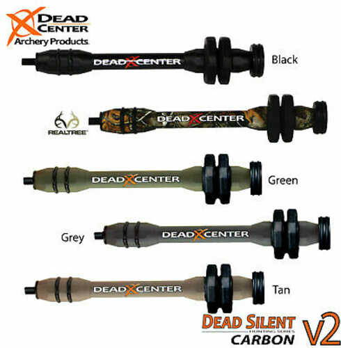 Dead Center Silent Carbon Xs Stabilizer Green 10 In. Model: Dshcxs-10-grn