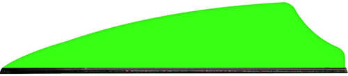 Q2i Fusion X-II Vanes Neon Green 2.5 in. 100 pk.