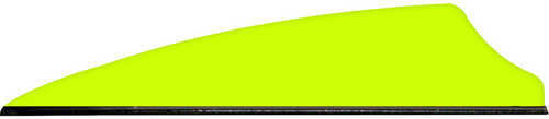 Q2i Fusion X-II Vanes Neon Yellow 2.5 in. 100 pk.