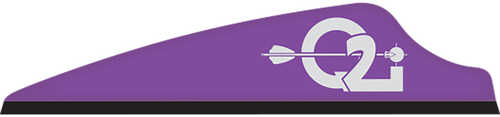 Q2i Fusion X-II SL Vanes Violet 2.1 in. 100 pk.