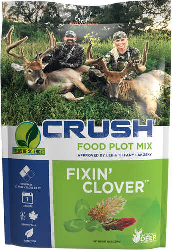 AniLogics CRUSH Fixin Clover Food Plot Seed 5 lbs.