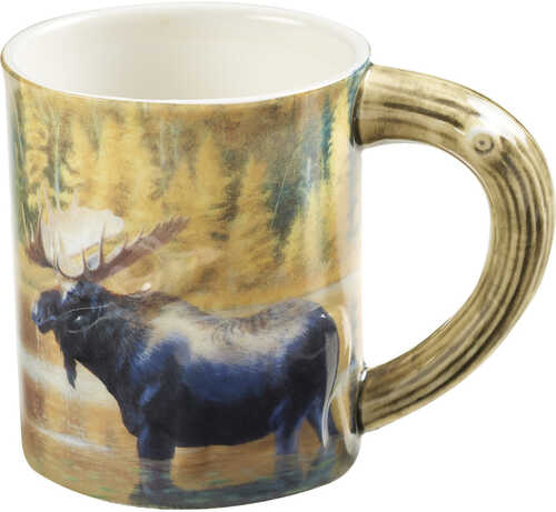 Wild Wings Sculpted Mug The Loner Moose