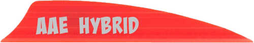 AAE Hybrid 2.0 Shield Cut Vanes Red 50 pk. Model: HY20RD50