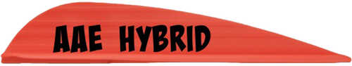 AAE Hybrid 26 Vanes Fire Orange 50 pk. Model: HY26FO50
