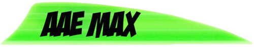 AAE Max 2.0 Shield Cut Vanes Bright Green 50 pk. Model: PMA20BG50