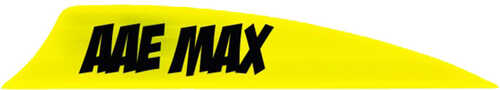 AAE Max 2.0 Shield Cut Vanes Yellow 50 pk. Model: PMA20YE50