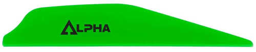 Bohning Alpha Vanes Neon Green 100 pk. Model: 101062NG28