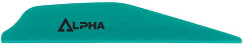 Bohning Alpha Vanes Teal 100 pk. Model: 101062TL28