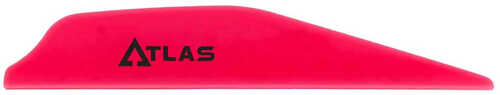Bohning Atlas Vanes Hot Pink 100 pk. Model: 101072HP28