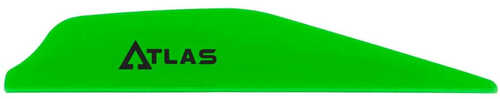 Bohning Atlas Vanes Neon Green 100 pk. Model: 101072NG28