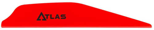 Bohning Atlas Vanes Neon Red 100 pk. Model: 101072NR28