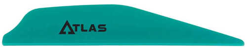 Bohning Atlas Vanes Teal 100 pk. Model: 101072TL28