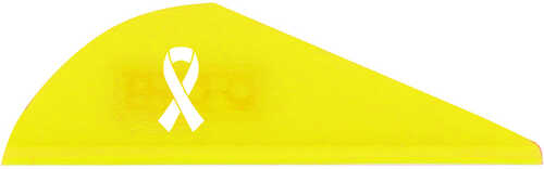Bohning Blazer Vanes Awareness Neon Yellow 36 pk. Model: 10831BCNY2