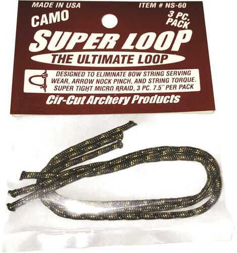 Cir-cut Release Rope Camo 7.5" 3 Pk. Model: Ns-60