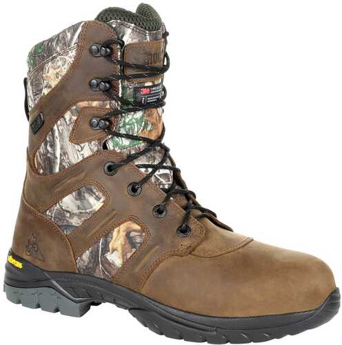 Rocky Deer Stalker Boot 800g Realtree Edge Size Model: RKS0411-8-img-0