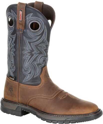 Click to see larger image. Rocky Original Ride FLX Buck Skin/ Blue Size 13 Model: RKW0281-13