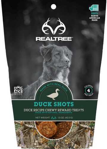 Realtree Naturals Premium Dog Treats Duck Shots Model: 60059
