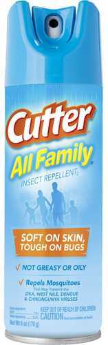 Cutter All Family Insect Repellent 7% DEET 6 oz. Aerosol Model: HG-54055