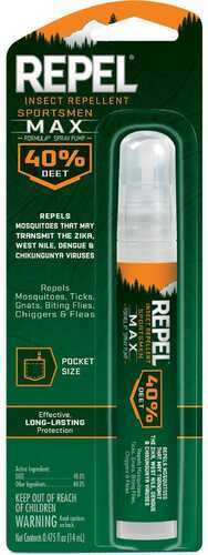Repel Insect Repellent Sportsmen Max Formula 40% DEET .47 oz. Model: HG-94095