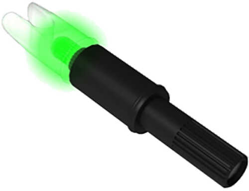 <span style="font-weight:bolder; ">NAP</span> Thunderglo Lighted Crossbow Nocks Green Universal Fit 3 pk.