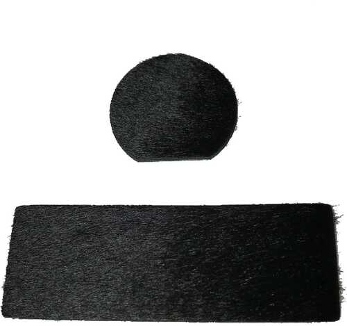 Cir-Cut Traditional Rest Kit Black Calf Hair 2 pc.