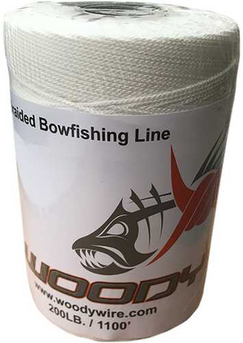 Woody Wire Bowfishing Braided Line 1,100 ft