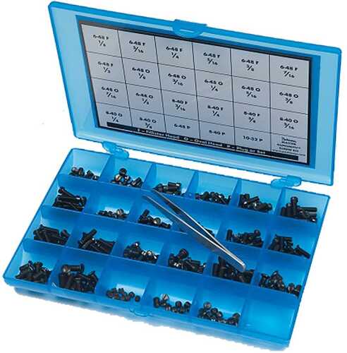 Pachmayr Master Gunsmith Screw Kit 277 Pieces Black 03054