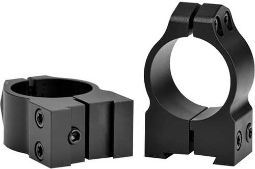 Warne Maxima Vertical PA Scope Rings CZ 527 Matte Black 1 in. Medium Model: 1B1M