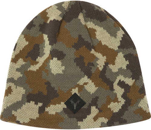 Hot Shot Camo Knit Beanie Woodland