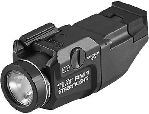 Streamlight TLR RM 1 Black Finish 500 Lumens 1.5 Hour Runtime Comes with Remote Pressure Switch Key Kit and (1) CR123A L