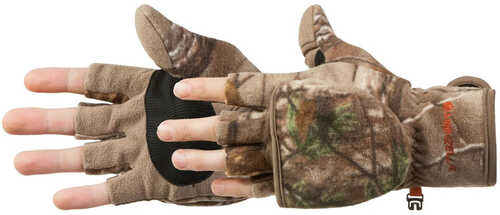 Manzella Bowhunter Convertible Glove/Mitten Large Realtree Edge