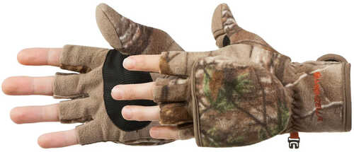 Manzella Bowhunter Convertible <span style="font-weight:bolder; ">Glove</span>/Mitten Medium Realtree Edge