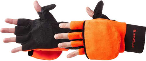 Manzella Convertible <span style="font-weight:bolder; ">Glove</span>/Mitten Large Blaze Orange