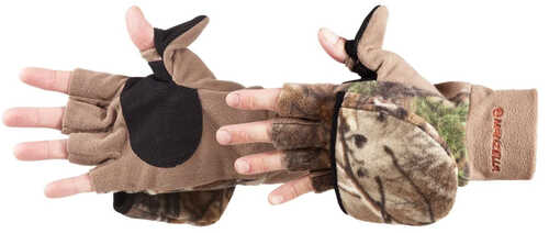 Manzella Convertible <span style="font-weight:bolder; ">Glove</span>/Mitten X-Large Realtree Edge