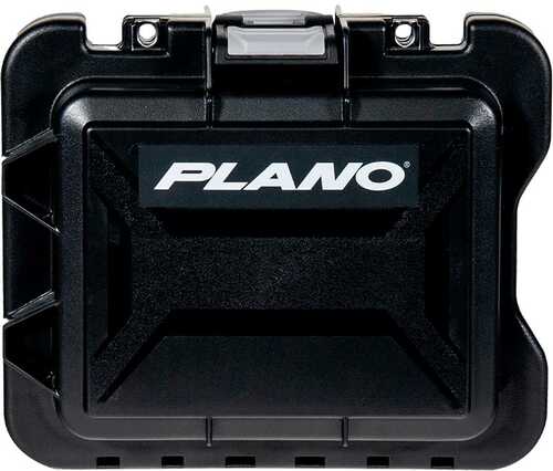 Plano Element Pistol and Accessory Case Black With Grey Accents Medium