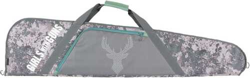 Girls with Guns Ten Point Rifle Case 46 in. Gray and Teal