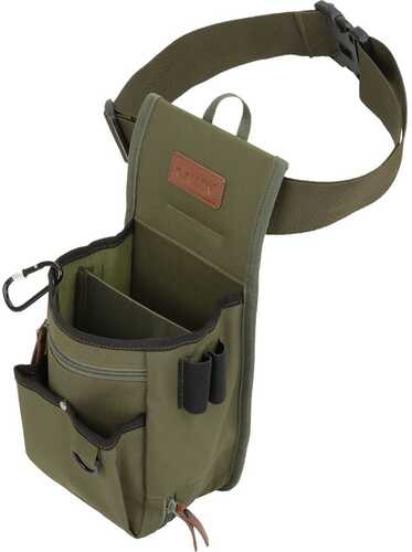 ALLEN TRIUMPH DOUBLE COMPARTMENT SHELL BAG OLIVE-img-0