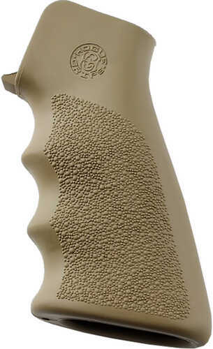 Hogue AR-15 Rubber Grip FDE w/ Finger Grooves