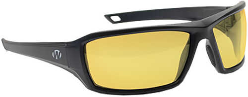 Click to see larger image. Walker's Ballistic Eyeware IKON Forge Amber Lens With Matte Black Full Wraparound Frame, Eva Foam Nose Pi