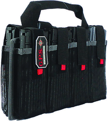 GPS AR Magazine Tote Black Holds 8 AR Magazines