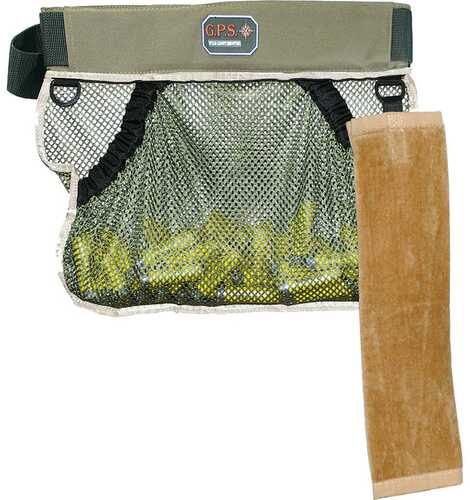 GPS Sporting Clays Mesh Half Shooting Vest Olive w/Belt Model: GPS-1245SV