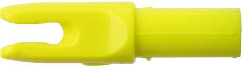 Click to see larger image. Victory VForce/VForce TKO Press Fit Nocks Yellow 12 pk.