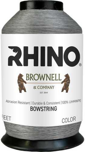 Brownell Rhino Bowstring Material Grey 1/8 lb. Model: FA-TDGY-RHI-18