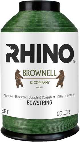 Brownell Rhino Bowstring Material Hunter Green 1/8 lb. Model: FA-TDHG-RHI-18