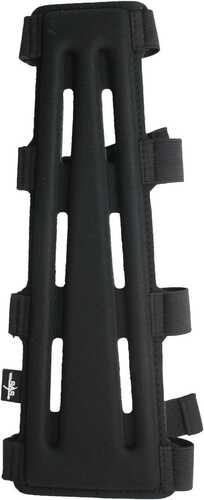 Bateman Nylon 4 Strap Cordura Armguard Black 10 In. Model: L510bk