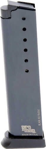 ProMag Steel Magazine Kahr K9 9mm Blued 10 rd.